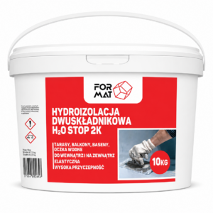 Hydroizolacja H2O STOP 2K dwuskładnikowa 10 KG