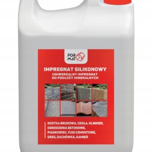 IMPREGNAT 5L SILIKONOWY ZABEZPIECZA POWIERZCHNIE MINERALNE ŚCIANY PODŁOGI